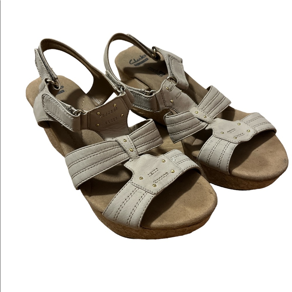 Clark wedge sandals